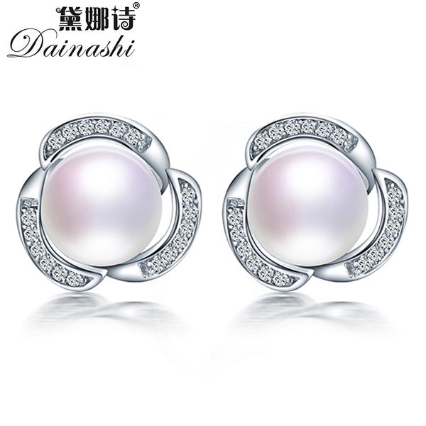 dainashi 100% genuine natural freshwater pearl earrings for women 925 sterling silver windmill zircon stud earrings fine jewelry, Golden;silver
dainashi 100% genuine natural freshwater pearl earrings for women 925 sterling silver windmill zircon stud earrings fine jewelry, Golden;silver