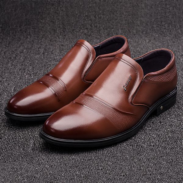 fashion oxford business men shoes spring autumn 100% genuine leather soft casual breathable men's wedding flats, Black
fashion oxford business men shoes spring autumn 100% genuine leather soft casual breathable men's wedding flats, Black