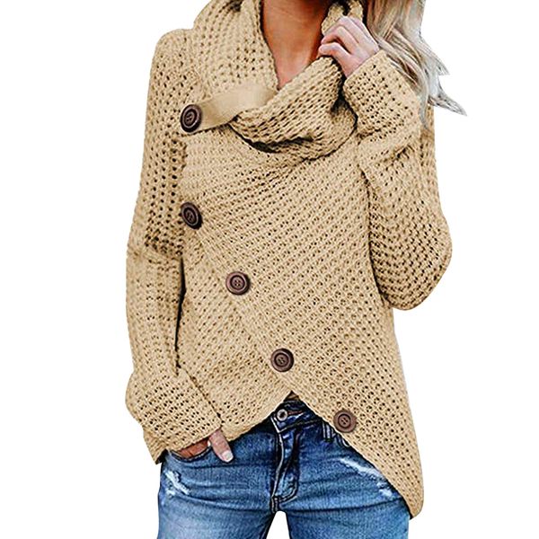 hip high collar warm women sweater autumn winter loose long sleeve party solid shopping button dating daily casual, White;black
hip high collar warm women sweater autumn winter loose long sleeve party solid shopping button dating daily casual, White;black