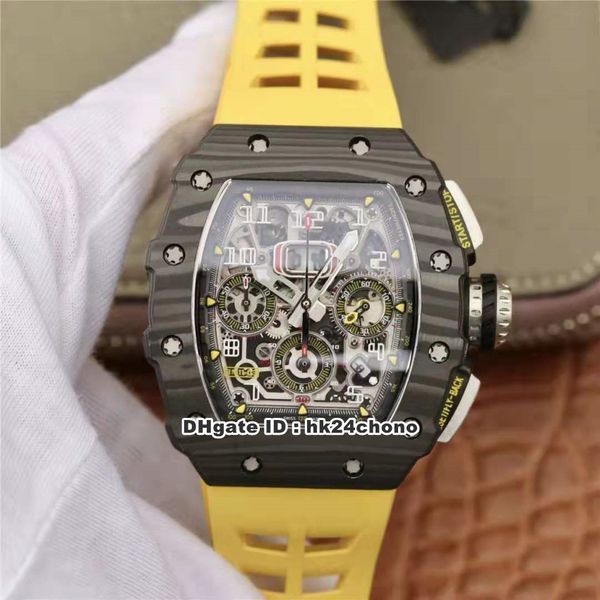rm53-01 кв тпт полный корпус из углеродного волокна flyback хронограф eta7750 движение autoamtic мужские часы скелет циферблат желтый резино, Slivery;brown
rm53-01 кв тпт полный корпус из углеродного волокна flyback хронограф eta7750 движение autoamtic мужские часы скелет циферблат желтый резино, Slivery;brown