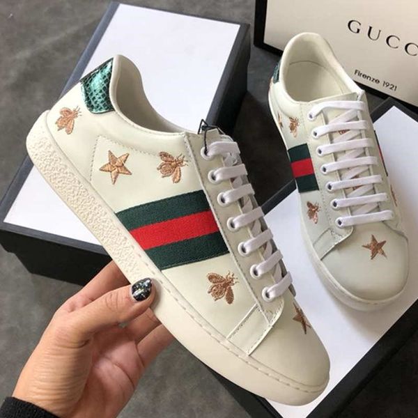 Ladies Trainers Lightweight Low Cut Popular Shoes Newest Flats Womens Fashion Luxury Stripe Designer Shoes Bee Embroidered Ace Sneaker LL5
Ladies Trainers Lightweight Low Cut Popular Shoes Newest Flats Womens Fashion Luxury Stripe Designer Shoes Bee Embroidered Ace Sneaker LL5