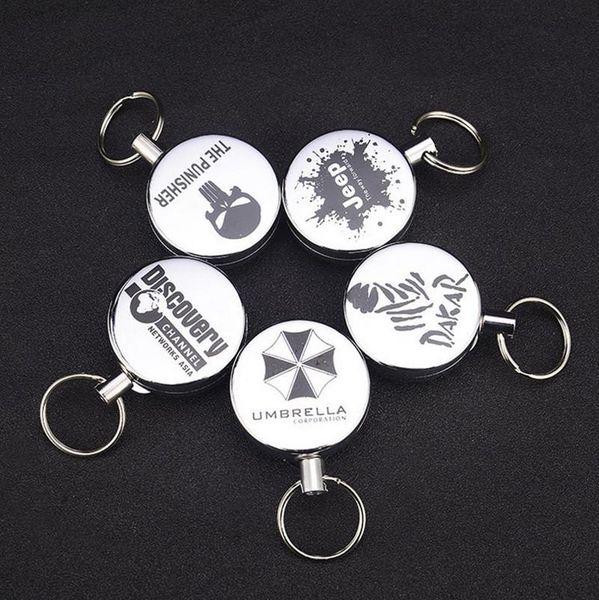 outdoor key chain resilience steel wire rope retractable alarm key ring elastic keychain recoil sport anti lost yoyo ski pass id card holder, Slivery;golden
outdoor key chain resilience steel wire rope retractable alarm key ring elastic keychain recoil sport anti lost yoyo ski pass id card holder, Slivery;golden