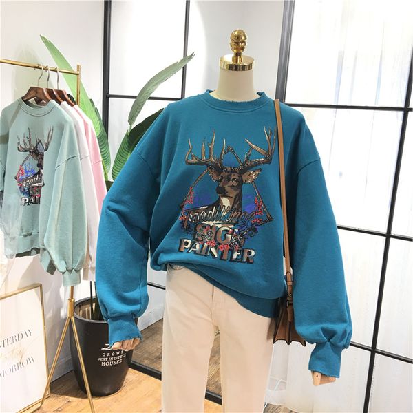 vintage women sweatshirt 2020 spring classic print cotton hoodie high street round neck hole cool sweat coat retro pullovers, Black
vintage women sweatshirt 2020 spring classic print cotton hoodie high street round neck hole cool sweat coat retro pullovers, Black