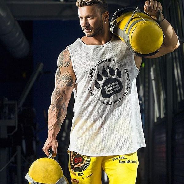 new gyms singlets mens tank shirt bodybuilding equipment fitness mens gold gyms stringer tank muscle clothes elastic, White;black
new gyms singlets mens tank shirt bodybuilding equipment fitness mens gold gyms stringer tank muscle clothes elastic, White;black