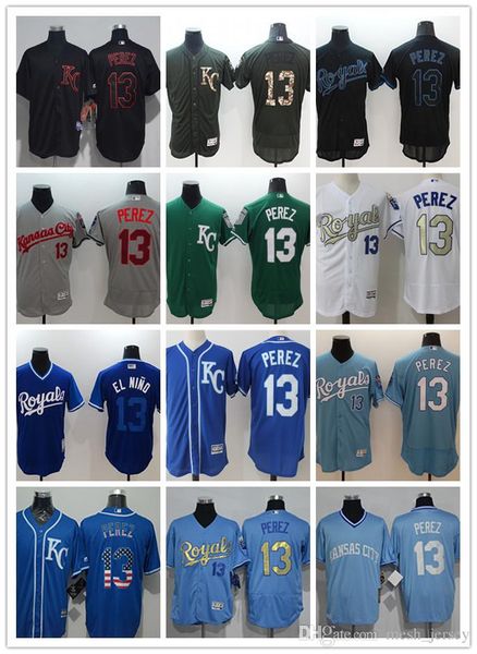2018 custom men women youth kc royals jersey #13 salvador perez home blue white grey baseball jerseys, Blue;black
2018 custom men women youth kc royals jersey #13 salvador perez home blue white grey baseball jerseys, Blue;black