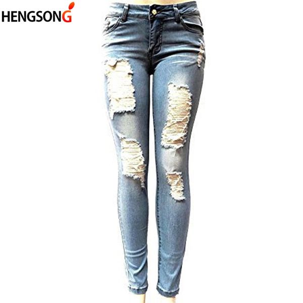 new 2019 fashion women slim high waist jeans female casual denim trousers women skinny pants full length jeans, Blue
new 2019 fashion women slim high waist jeans female casual denim trousers women skinny pants full length jeans, Blue