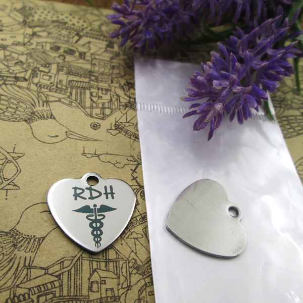 40pcs--"registered dental hygienist pdh medical"stainless steel charms more style for choosing diy charms pendants for necklace, Bronze;silver
40pcs--"registered dental hygienist pdh medical"stainless steel charms more style for choosing diy charms pendants for necklace, Bronze;silver