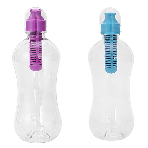 2 pcs 550ml filter portable outdoor hiking travel bottle gym filtering water healthy drinking bottle, blue & purple
2 pcs 550ml filter portable outdoor hiking travel bottle gym filtering water healthy drinking bottle, blue & purple