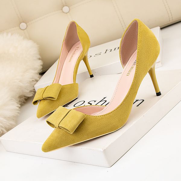 2020 new fashion women shoes office ladies luxury female shallow elegant suede shallow mouth pointy bowknot wedding pumps, Black
2020 new fashion women shoes office ladies luxury female shallow elegant suede shallow mouth pointy bowknot wedding pumps, Black