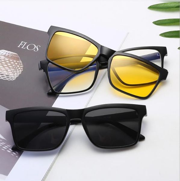 new personal magnetically absorbed myopic sunglasses fashionable polarizing sunglasses blue-proof glasses frame flat mirror, White;black
new personal magnetically absorbed myopic sunglasses fashionable polarizing sunglasses blue-proof glasses frame flat mirror, White;black