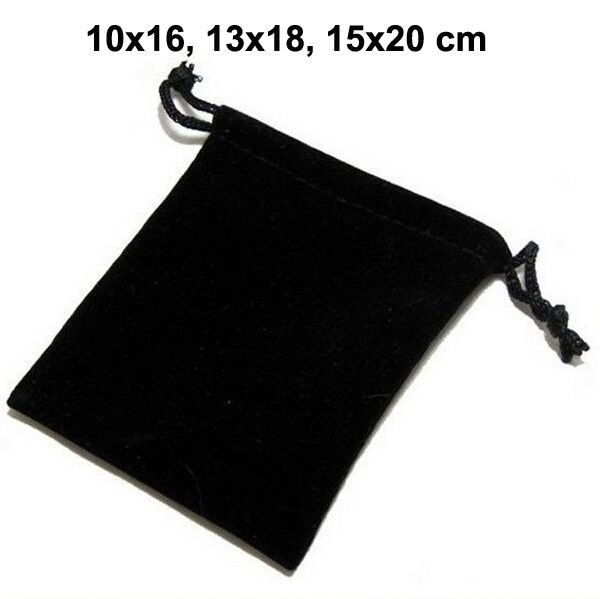 50pc lot 10x16 13x18 15x20 cm black blue red draw tring pouche velvet bag for jewelry chri tma packaging bag gift bag
50pc lot 10x16 13x18 15x20 cm black blue red draw tring pouche velvet bag for jewelry chri tma packaging bag gift bag
