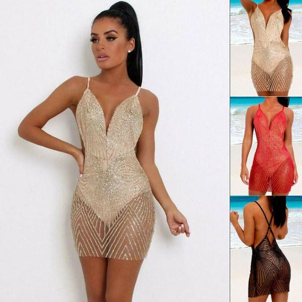 women summer sequins mesh bikini cover up swimwear bathing suit beach dress selling women beach cover up, Blue;gray
women summer sequins mesh bikini cover up swimwear bathing suit beach dress selling women beach cover up, Blue;gray