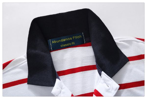 men's embroidery striped polo shirt men's fashion neckline short sleeve cotton casual polo shirt style plus large polo jersey t0, White;black
men's embroidery striped polo shirt men's fashion neckline short sleeve cotton casual polo shirt style plus large polo jersey t0, White;black