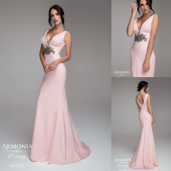 tony chaaya 2020 prom dresses v neck appliques beads satin evening gowns backless sweep train mermaid special occasion dress, Black
tony chaaya 2020 prom dresses v neck appliques beads satin evening gowns backless sweep train mermaid special occasion dress, Black