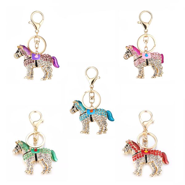 1 pc rhinestone horse keychain keyring classic 3d horse pendant key bag chain creative animal key chains gift, Silver
1 pc rhinestone horse keychain keyring classic 3d horse pendant key bag chain creative animal key chains gift, Silver