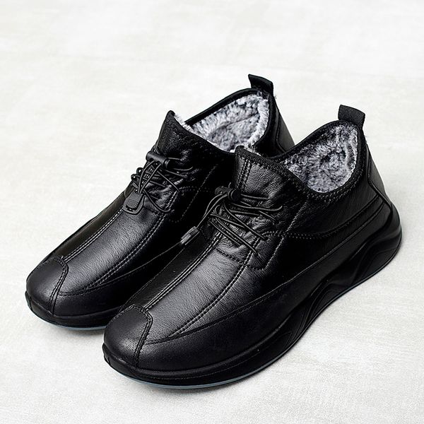 мужская осень и зима плюс хлопок non-slip lace-up повседневная обувь бизнес chef теплый мех плюшевых стелька обувь zapatos де hombre, Black
мужская осень и зима плюс хлопок non-slip lace-up повседневная обувь бизнес chef теплый мех плюшевых стелька обувь zapatos де hombre, Black