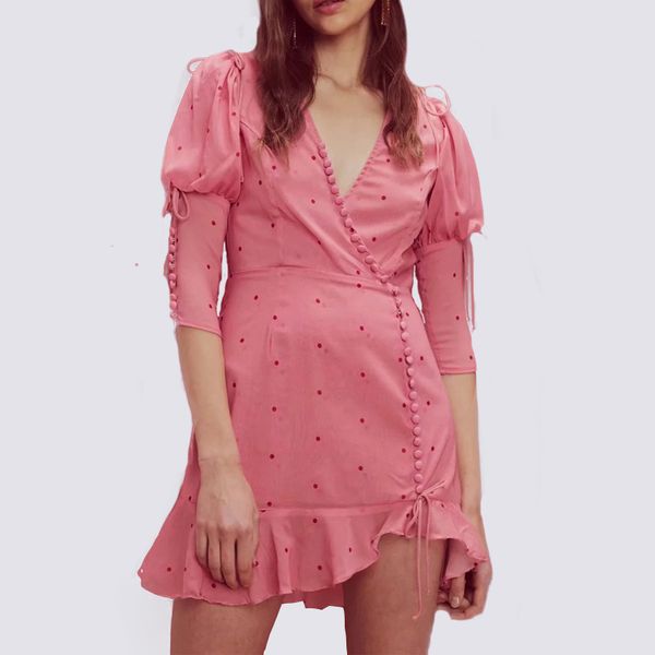 summer vestidos vintage casual dress women 2019 sweet dot ruffled long sleeve women retro mini dress female robe, Black;gray
summer vestidos vintage casual dress women 2019 sweet dot ruffled long sleeve women retro mini dress female robe, Black;gray