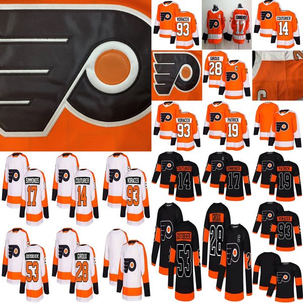 2019 philadelphia flyers 28 claude giroux 17 wayne simmonds 53 gostisbehere 93 voracek 19 nolan patrick 14 sean couturier hockey jerseys, Black;red
2019 philadelphia flyers 28 claude giroux 17 wayne simmonds 53 gostisbehere 93 voracek 19 nolan patrick 14 sean couturier hockey jerseys, Black;red
