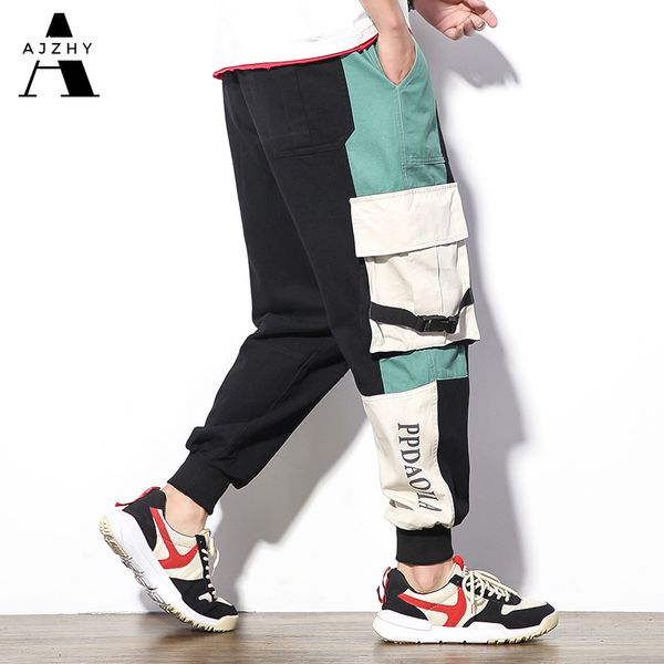 ribbons cargo pants men casual streetwear harajuku pants hip hop trendy casual youth slim stylish men's jogger trousers, Black
ribbons cargo pants men casual streetwear harajuku pants hip hop trendy casual youth slim stylish men's jogger trousers, Black