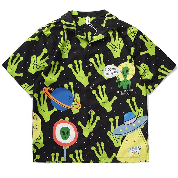 summer new men's shirts european and american hip-hop loose casual national tide shirts fashion printed men's short-sleeved, White;black
summer new men's shirts european and american hip-hop loose casual national tide shirts fashion printed men's short-sleeved, White;black