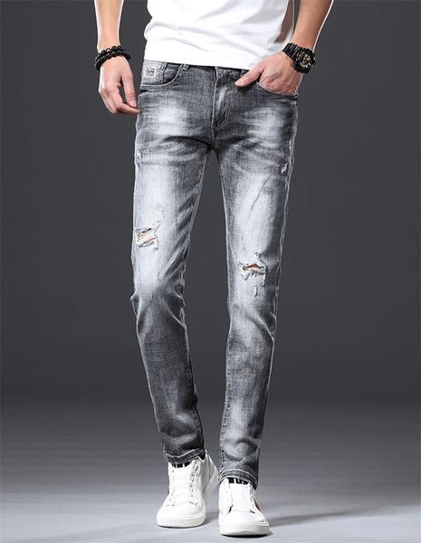 mens designer jeans mens teenager slim long jeans homme casual hole little feet pants mens clothing, Blue
mens designer jeans mens teenager slim long jeans homme casual hole little feet pants mens clothing, Blue