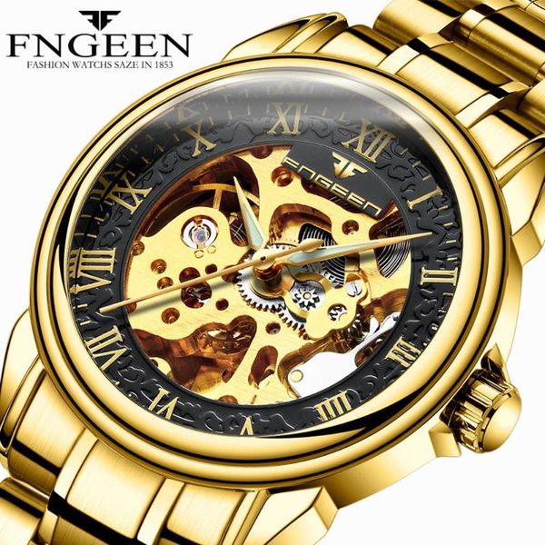 men watches 2020 brand new steel mechanical wristwatch fashion casual skeleton automatic watch gold men watch, Slivery;brown
men watches 2020 brand new steel mechanical wristwatch fashion casual skeleton automatic watch gold men watch, Slivery;brown