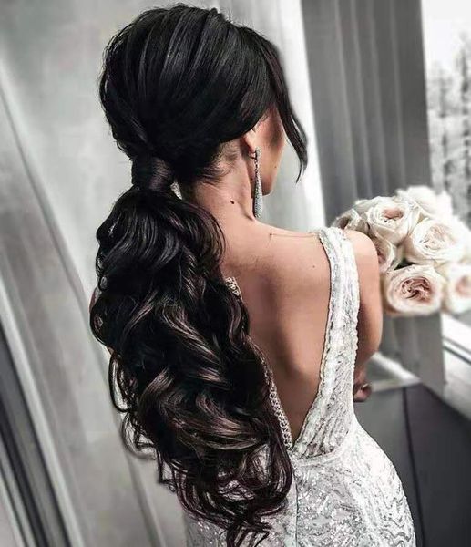 clip in hair extensions human hair ponytail black remy real 20inch one piece 140g wrap hairpiece long wavy #1 jet black
clip in hair extensions human hair ponytail black remy real 20inch one piece 140g wrap hairpiece long wavy #1 jet black