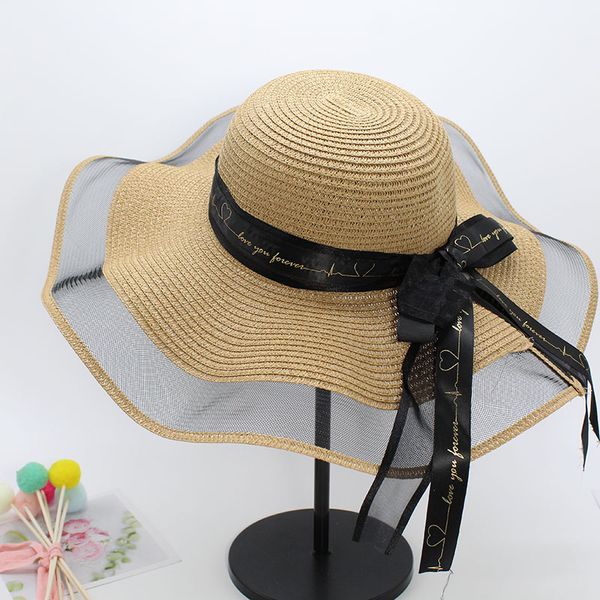 new summer sun hats women fashion girl straw hat ribbon bow beach hat casual straw panama bone feminino, Blue;gray
new summer sun hats women fashion girl straw hat ribbon bow beach hat casual straw panama bone feminino, Blue;gray