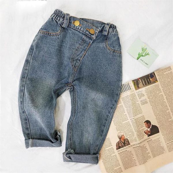 buttons soft pockets new fashion children jeans fresh denim elastic waist kids blue clothing pants
buttons soft pockets new fashion children jeans fresh denim elastic waist kids blue clothing pants