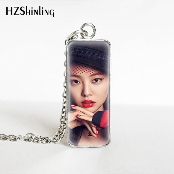 kpop group blackpink lisa rose jennie jisoo rectangle necklace glass cabochon pendant rectangle necklace jewelry gifts, Silver
kpop group blackpink lisa rose jennie jisoo rectangle necklace glass cabochon pendant rectangle necklace jewelry gifts, Silver