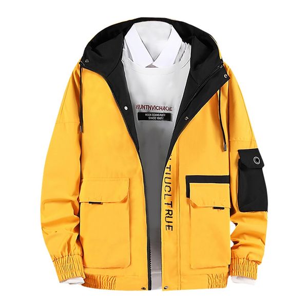 new 2019 casual men's jackets with a zipper autumn winter casual yellow outwear zipper breathable tooling coat jaqueta masculino, Black;brown
new 2019 casual men's jackets with a zipper autumn winter casual yellow outwear zipper breathable tooling coat jaqueta masculino, Black;brown