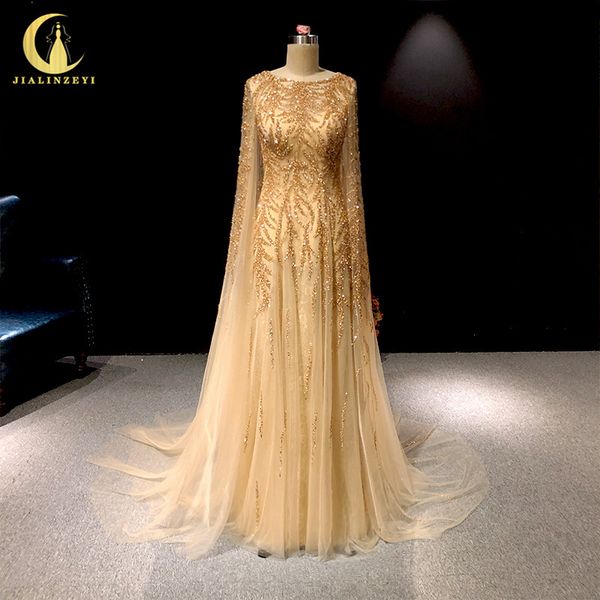 rhine real pictures gold beads sequins cape champagne luxurious arabic formal dress evening dresses long 2020, White;black
rhine real pictures gold beads sequins cape champagne luxurious arabic formal dress evening dresses long 2020, White;black