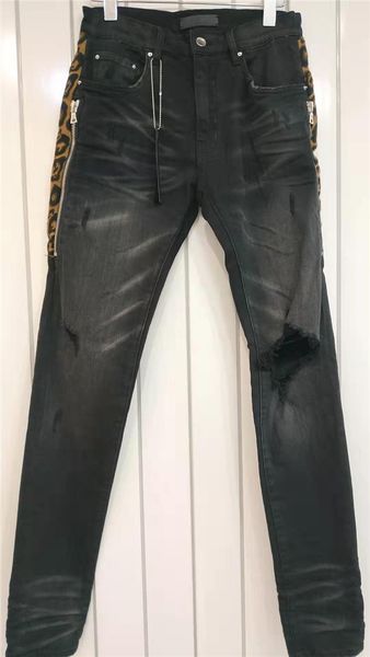 new arrival mens designer jeans leopard grain vintage style hole fashion mens jeans slim motorcycle biker causal mens hip hop pants, Blue
new arrival mens designer jeans leopard grain vintage style hole fashion mens jeans slim motorcycle biker causal mens hip hop pants, Blue