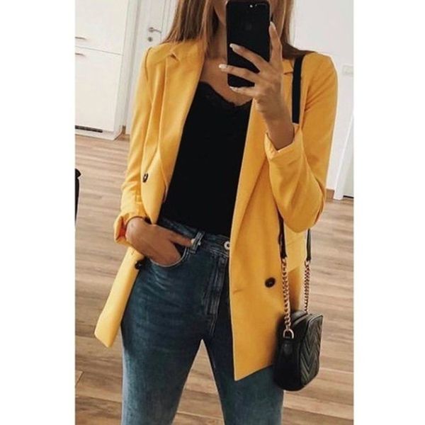 women's jackets women autumn coat outwear jacket elegant overcoats loose plus size long sleeve turn-down collar oversize blazer, Black;brown
women's jackets women autumn coat outwear jacket elegant overcoats loose plus size long sleeve turn-down collar oversize blazer, Black;brown