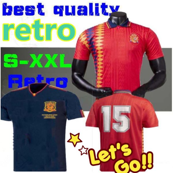 final 2010 spain retro jersey 1994 world cup raul xavi hierro luis ensrique xavi alonso caminero iniesta puyol pique davad david villa, Black;yellow
final 2010 spain retro jersey 1994 world cup raul xavi hierro luis ensrique xavi alonso caminero iniesta puyol pique davad david villa, Black;yellow