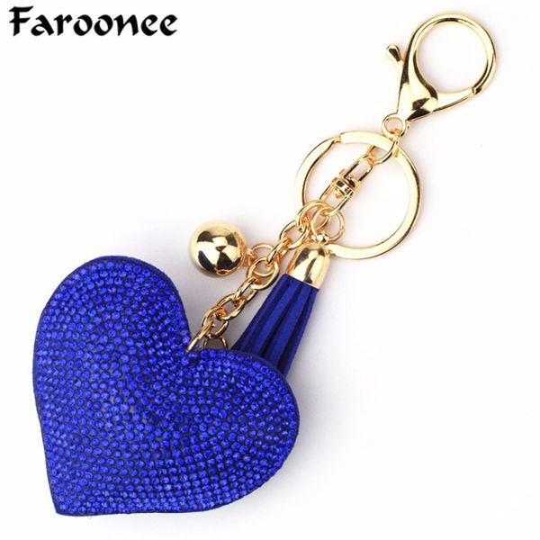 love heart keychain women crystal beads key ring handbag pendant charms long tassel golden chain bag jewelry porte clef 7c0466, Silver
love heart keychain women crystal beads key ring handbag pendant charms long tassel golden chain bag jewelry porte clef 7c0466, Silver