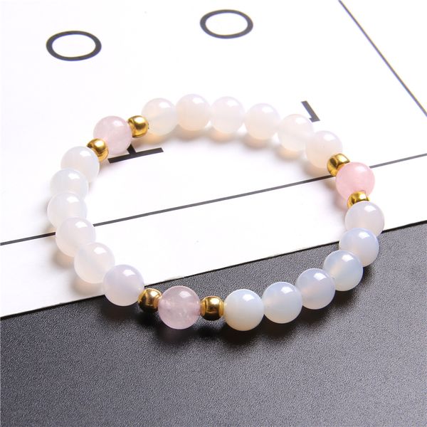 bracelet for women girl candy pink color agates natural stone beads charm chakra bracelet for women gift wedding party jewelry, Golden;silver
bracelet for women girl candy pink color agates natural stone beads charm chakra bracelet for women gift wedding party jewelry, Golden;silver