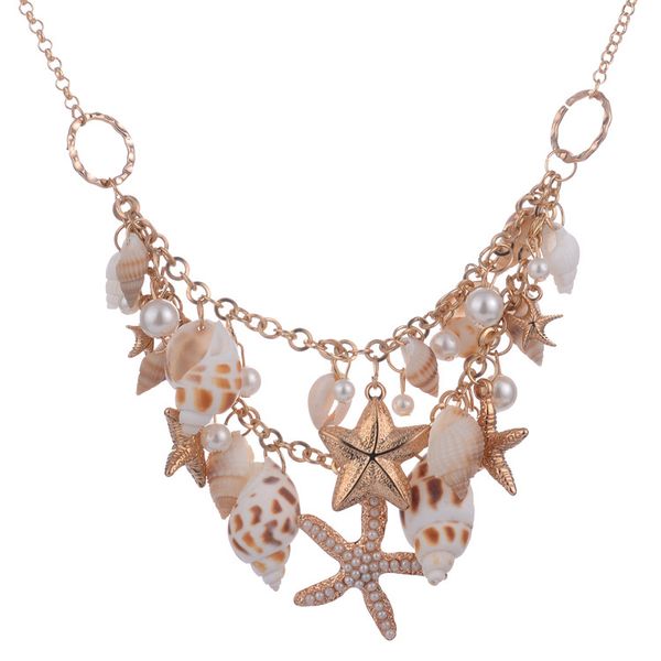 selling starfish jewellery sets charms imitation pearl shell necklace sweet fashion boho gold color bracelet beach jewelry, Silver
selling starfish jewellery sets charms imitation pearl shell necklace sweet fashion boho gold color bracelet beach jewelry, Silver