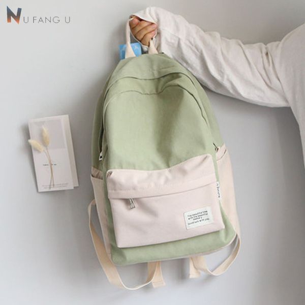 nufangu color match дизайн хлопок ткань женщина рюкзак мода девушка досуг сумка школа студент сумка книга путешествия средней
nufangu color match дизайн хлопок ткань женщина рюкзак мода девушка досуг сумка школа студент сумка книга путешествия средней