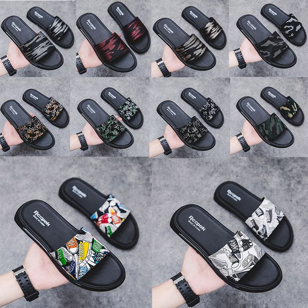 10 colors men's shoes sandals and slippers street hip-hop sports tide brand word drag non-slip indoor and outdoor wear beach shoes, Black
10 colors men's shoes sandals and slippers street hip-hop sports tide brand word drag non-slip indoor and outdoor wear beach shoes, Black