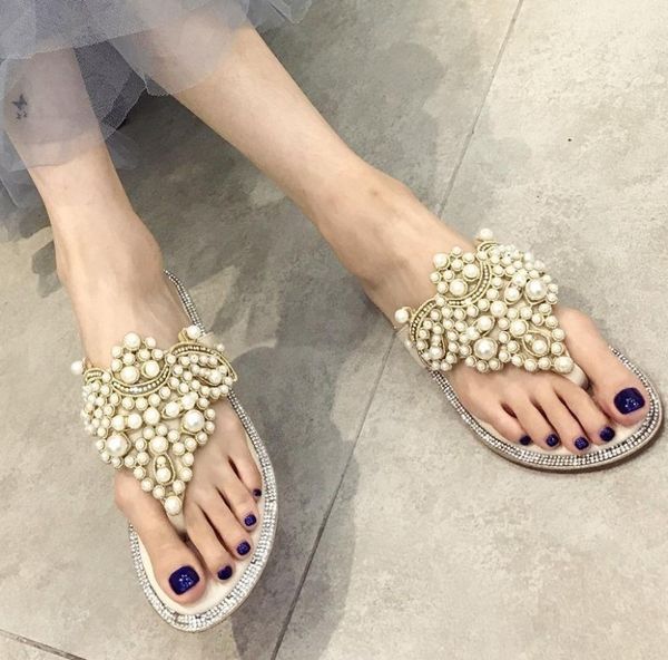 ladies flip flops rubber slippers shoes without heel beach women string bead designer slides shallow flip-flops flat luxury, Black
ladies flip flops rubber slippers shoes without heel beach women string bead designer slides shallow flip-flops flat luxury, Black