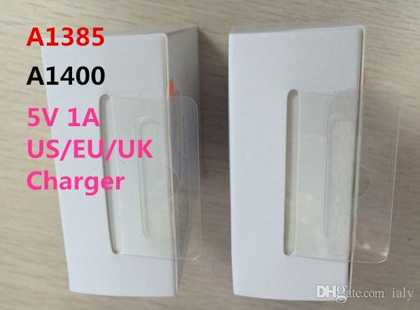 100pc lot oem 5w 5v 1a u eu uk plug u b ac power adapter charger wall adapter charging a1385 a1400 a1399 with retail box
100pc lot oem 5w 5v 1a u eu uk plug u b ac power adapter charger wall adapter charging a1385 a1400 a1399 with retail box