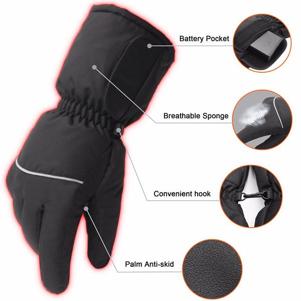 1 pair winter warm battery heated gloves windproof outdoor electric heating ski gloves fdx99
1 pair winter warm battery heated gloves windproof outdoor electric heating ski gloves fdx99