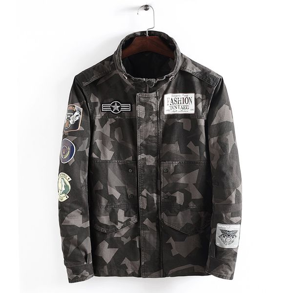 plus size bomber jacket men autumn winter outwear casual cotton washed coats army flight tactical jacket male 5xl, Black;brown
plus size bomber jacket men autumn winter outwear casual cotton washed coats army flight tactical jacket male 5xl, Black;brown