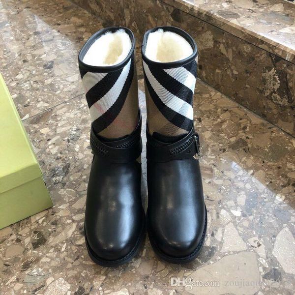 winter women's designer shoes 2019 new classic cotton and linen plaid lining wool zipper accessories boots women's thermal leisure, Black
winter women's designer shoes 2019 new classic cotton and linen plaid lining wool zipper accessories boots women's thermal leisure, Black