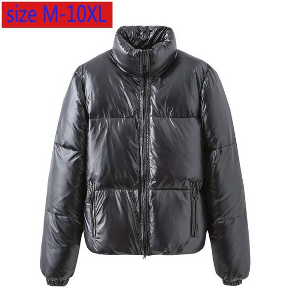 new arrival fashion bright face down jacket men super large bust 170cm white duck down short thick loose casual plus size m-10xl, Black
new arrival fashion bright face down jacket men super large bust 170cm white duck down short thick loose casual plus size m-10xl, Black