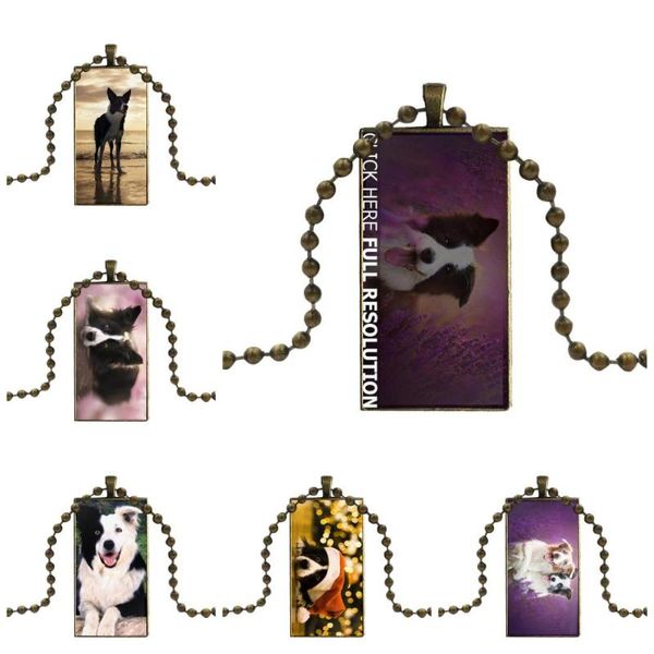 ej glaze for child border collie fashion necklace handmade rectangle shape choker necklace jewelry multi designs, Silver
ej glaze for child border collie fashion necklace handmade rectangle shape choker necklace jewelry multi designs, Silver