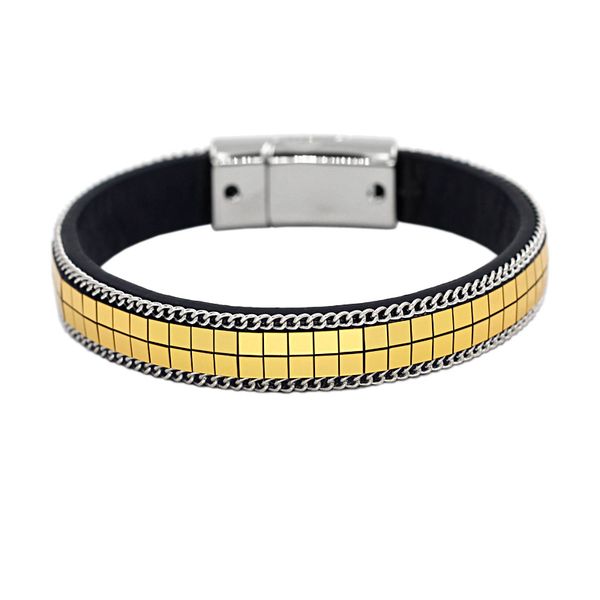 vonnor jewelry women bracelets fashion mosaic bangles bracelets magnetic clasp wrap leather bracelet female, Golden;silver
vonnor jewelry women bracelets fashion mosaic bangles bracelets magnetic clasp wrap leather bracelet female, Golden;silver