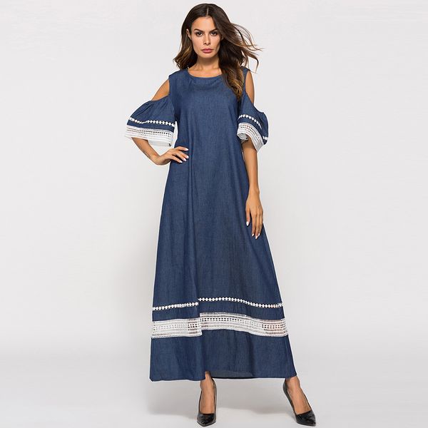 summer dress women's vintage off the shoulder short sleeve ruffles ladies o-neck ankle-length dresses woman party night vestidos, Black;gray
summer dress women's vintage off the shoulder short sleeve ruffles ladies o-neck ankle-length dresses woman party night vestidos, Black;gray