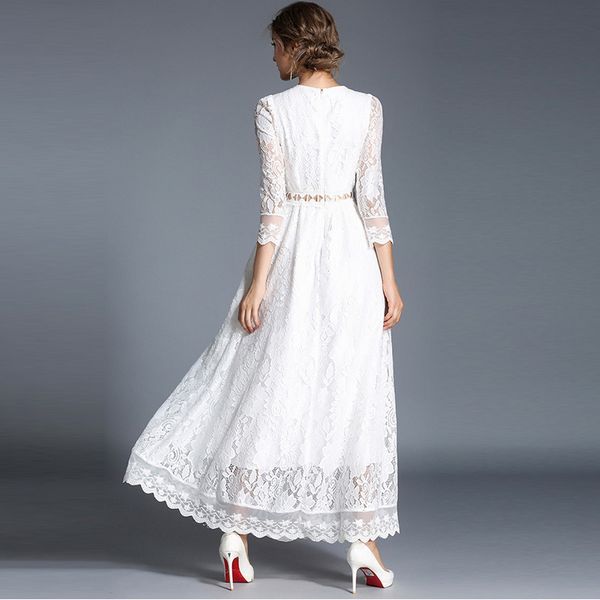 casual dresses women summer dress 2021 white lace long elegant party maxi for vestido de festa longo 9417 kj2562, Black;gray
casual dresses women summer dress 2021 white lace long elegant party maxi for vestido de festa longo 9417 kj2562, Black;gray